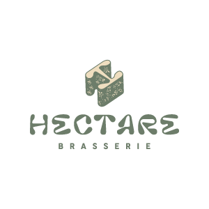 Logo vert de la brasserie hectare