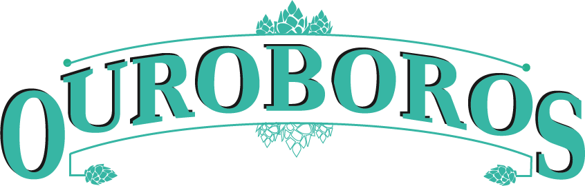 Logo vert de ouroboros