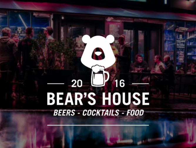 Logo blanc bear's house