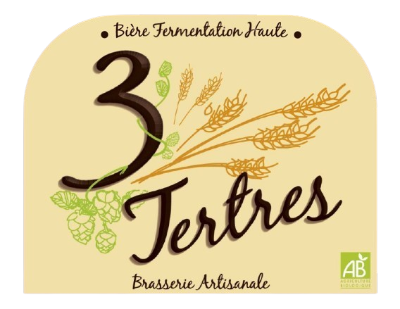 logo en couleur de la brasserie artisanale 3 tertres